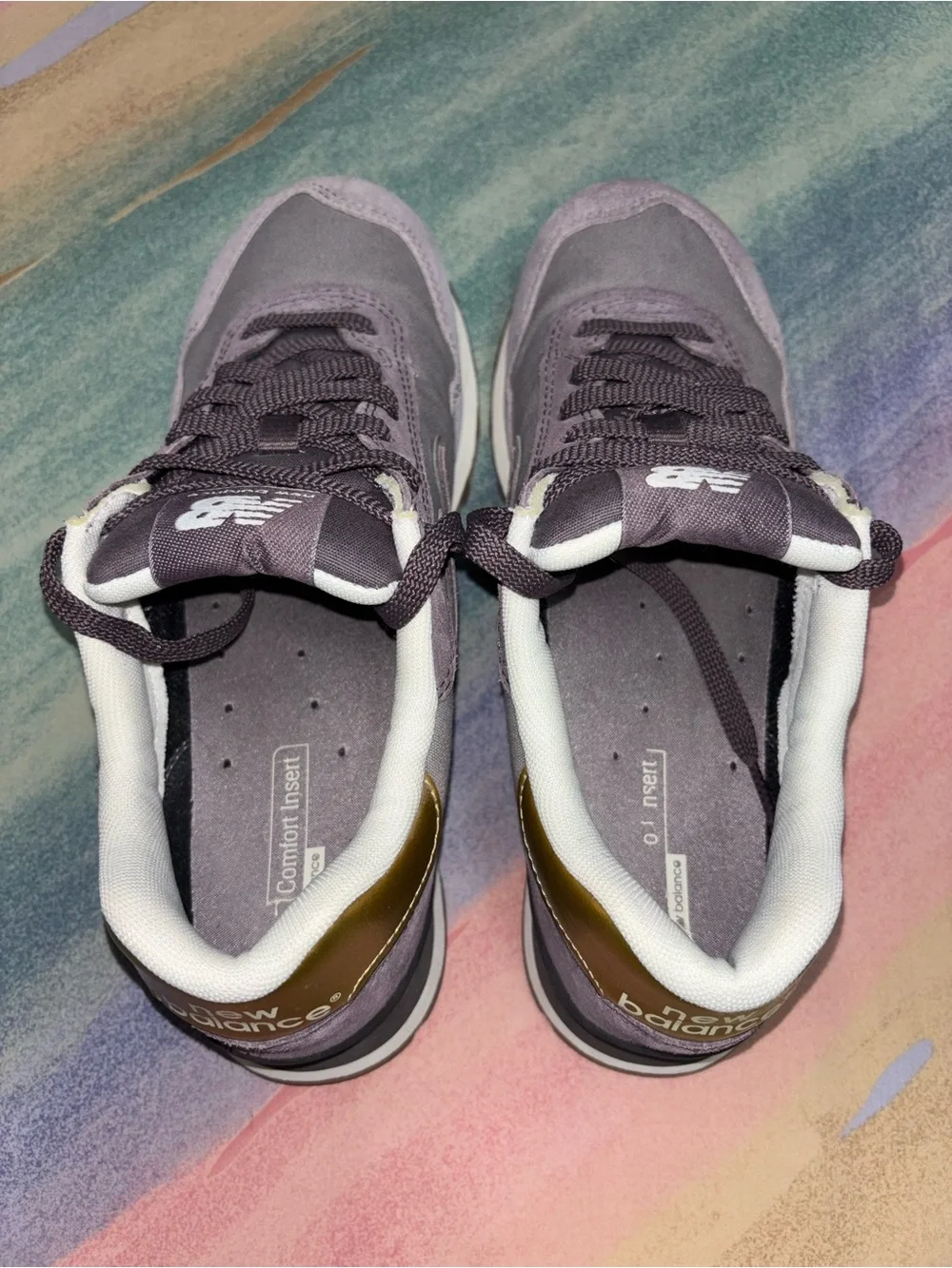 New Balance 515 V1 circa purple & Gold Sneakers women’s size 8